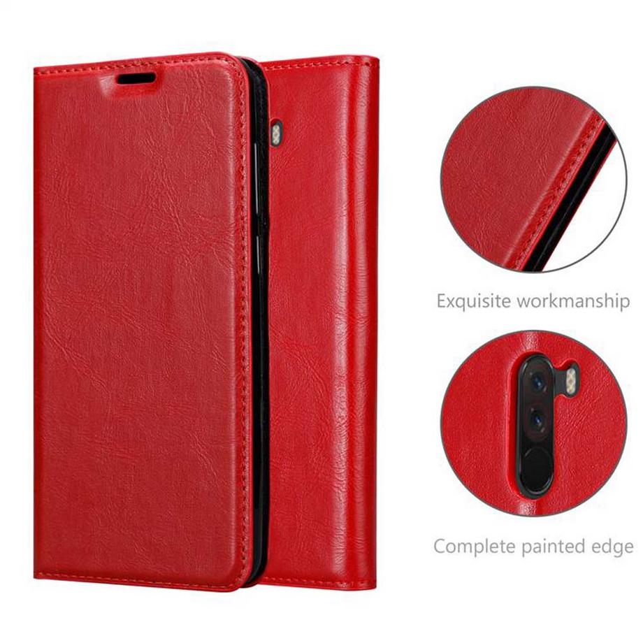 Cadorabo  Hülle für Xiaomi Pocophone F1 Magnetverschluss, Kartenfach 