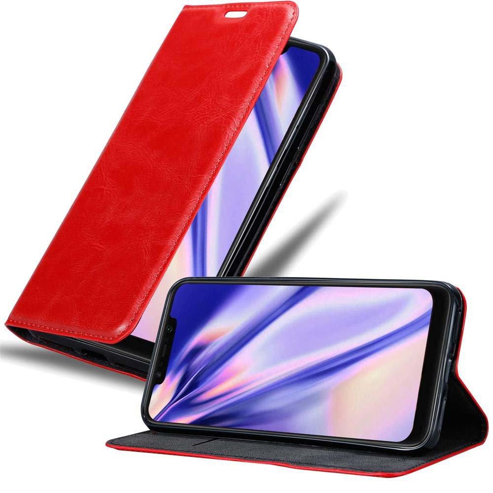 Cadorabo  Housse compatible avec Xiaomi Pocophone F1 - Coque de protection avec fermeture magnétique, fonction de support et compartiment pour carte 