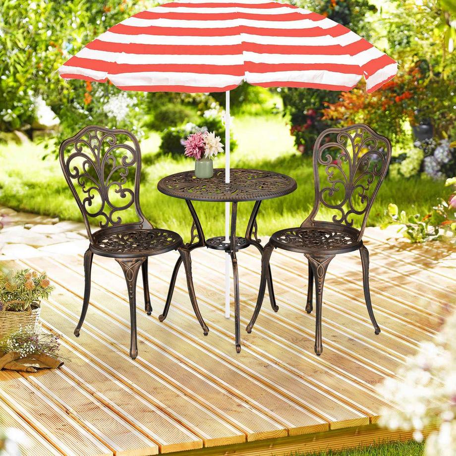 Northix Garten-Bistro-Set, 3-teilig  