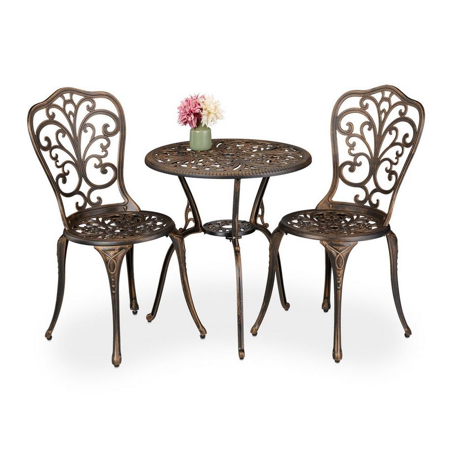Garten-Bistro-Set, 3-teilig