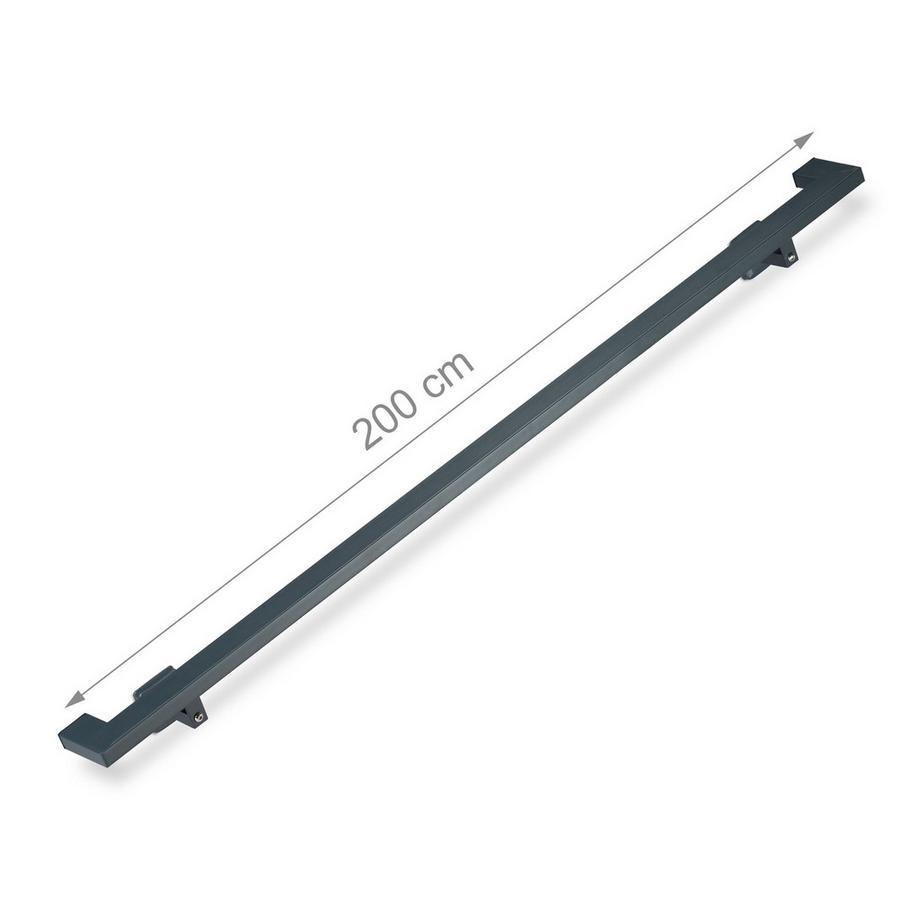 B2X corrimano in alluminio  