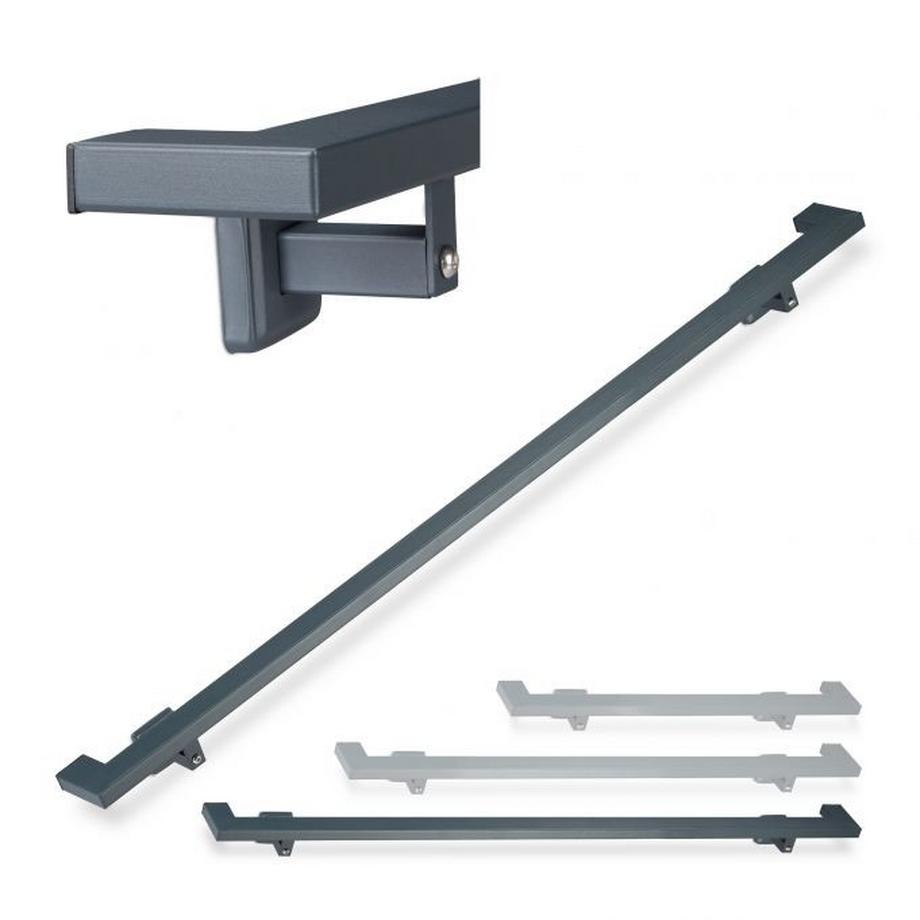 corrimano in alluminio