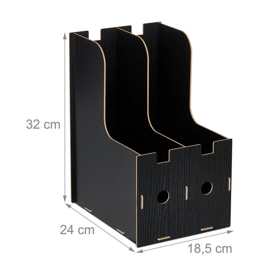 B2X Range-revues à 2 compartiments pour DIN A4  