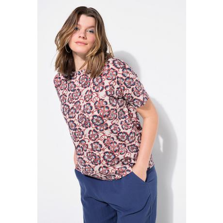 Studio Untold  T-Shirt, oversized, Flower-Print 