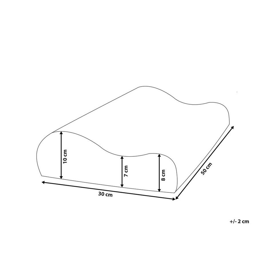 Beliani KANGTO Polyester Memory Foam Kissen  