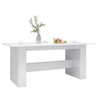 VidaXL Table de salle à manger bois d'ingénierie  