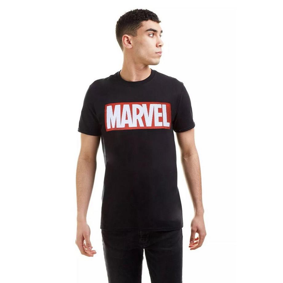 MARVEL Logo T-Shirt Maniche Corte  