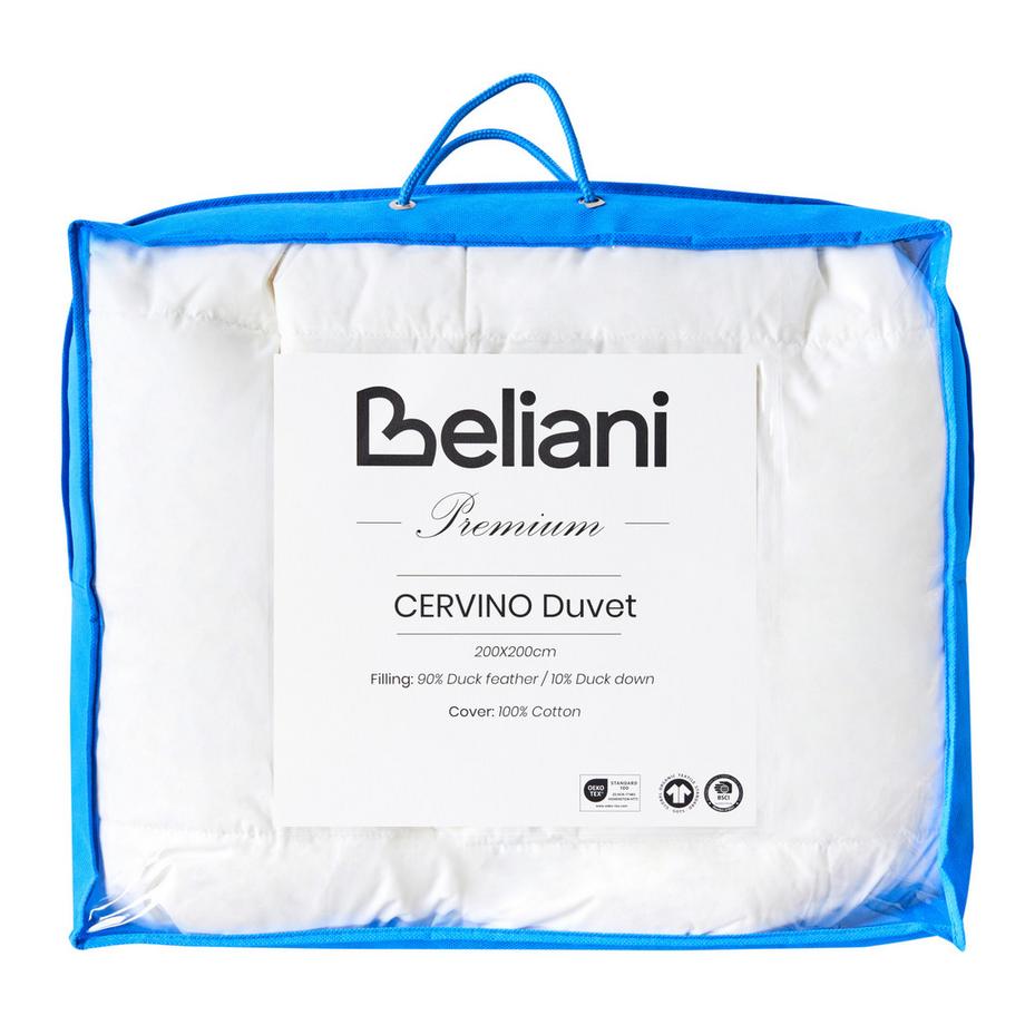 Beliani Bettdecke aus Baumwolle  CERVINO  