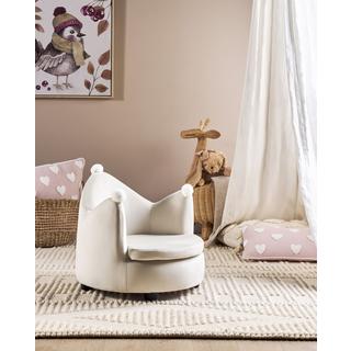 Beliani Chaise pour enfant en Velours Moderne VEGA  