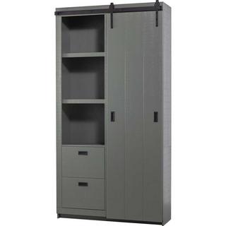 mutoni Armoire coulissante Barn pin brut de sciage Soap FSC  