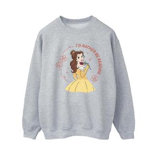 Disney  Sweat BEAUTY AND THE BEAST I'D RATHER BE READING 