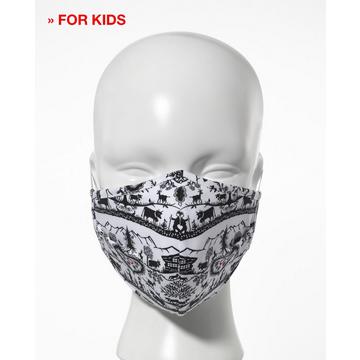 Hygienemaske für Kinder 5er-Pack ''Scherenschnitt''