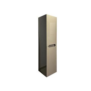 Vente-unique Colonna per bagno sospesa L30 x l30 x 120 cm Tortora - STEFANIE  