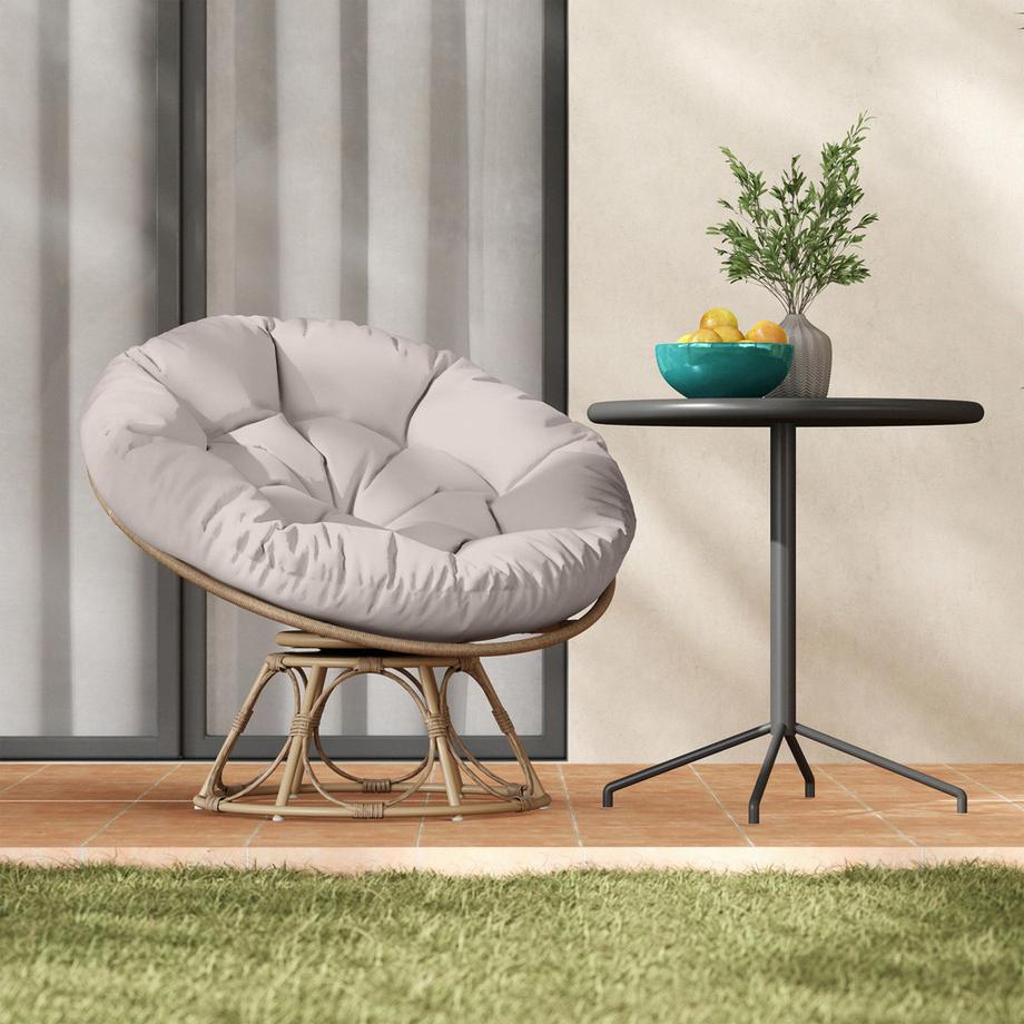 Outsunny Rattan Papasansessel  