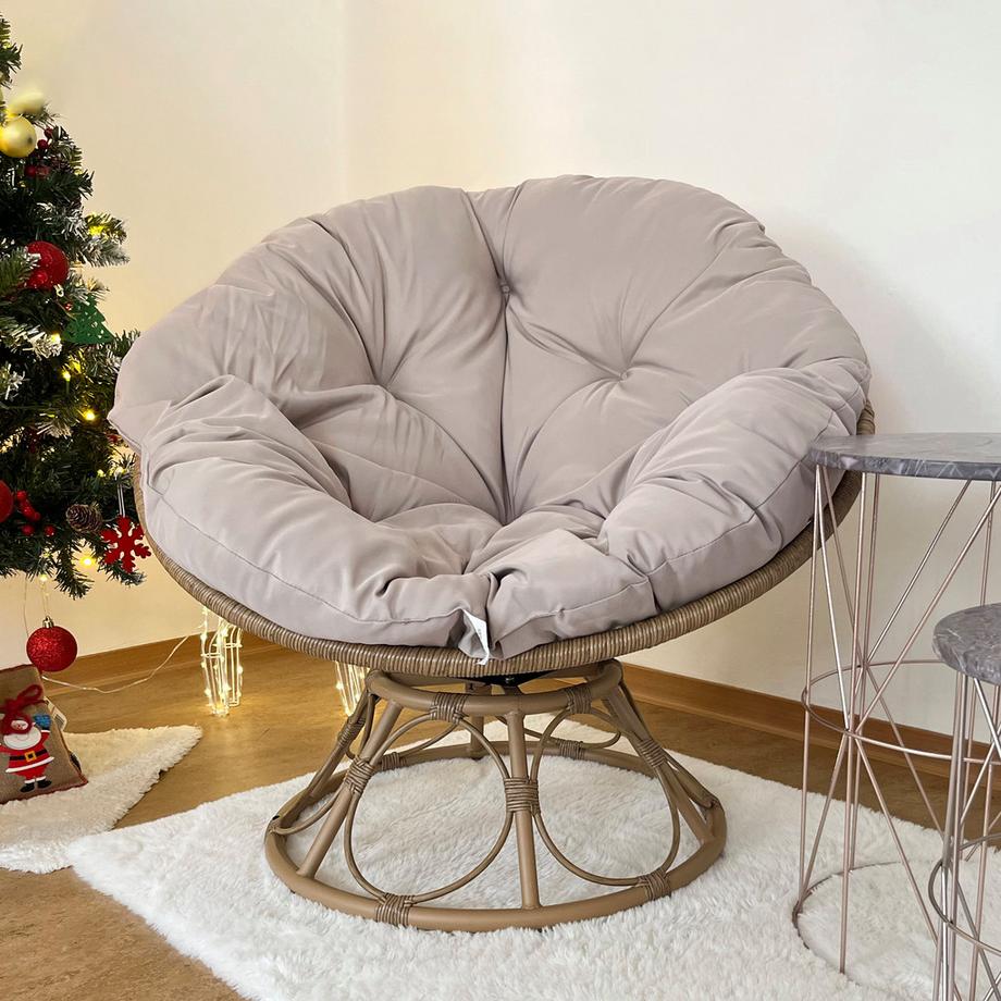 Outsunny Rattan Papasansessel  