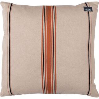 mutoni Coussin Hani rayé beige 45x45  