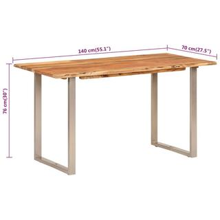 VidaXL Esstisch holz  