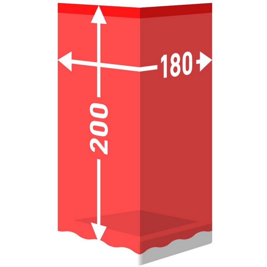 diaqua Duschvorhang Textil Papillon  