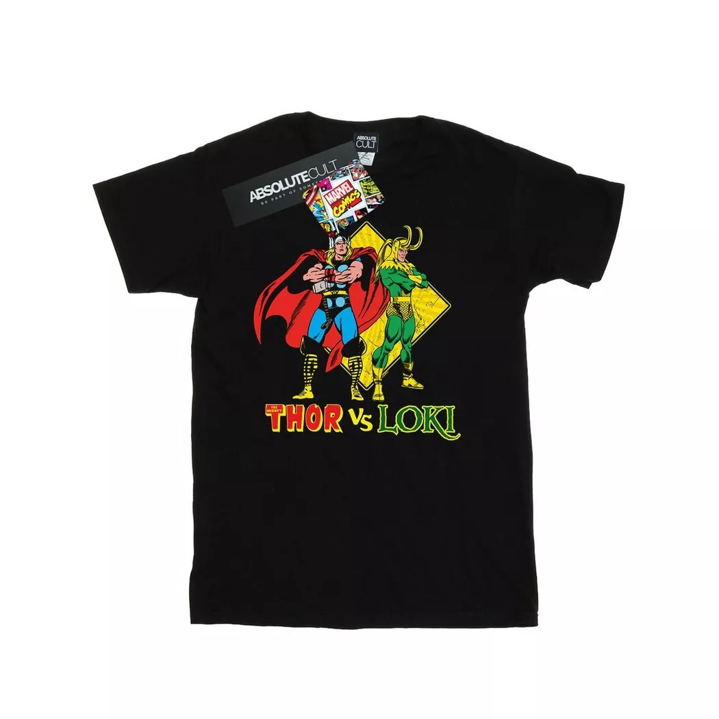 MARVEL - TShirt, für Damen, Schwarz, Größe S