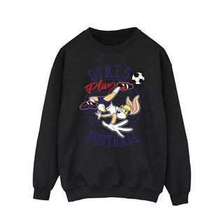 LOONEY TUNES  Girls Play Football Sweatshirt 