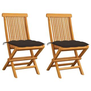 VidaXL sedia da giardino Teak riciclato  