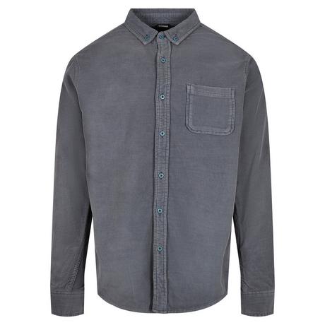 URBAN CLASSICS Chemise Manches Longues en Velours Côtelé  