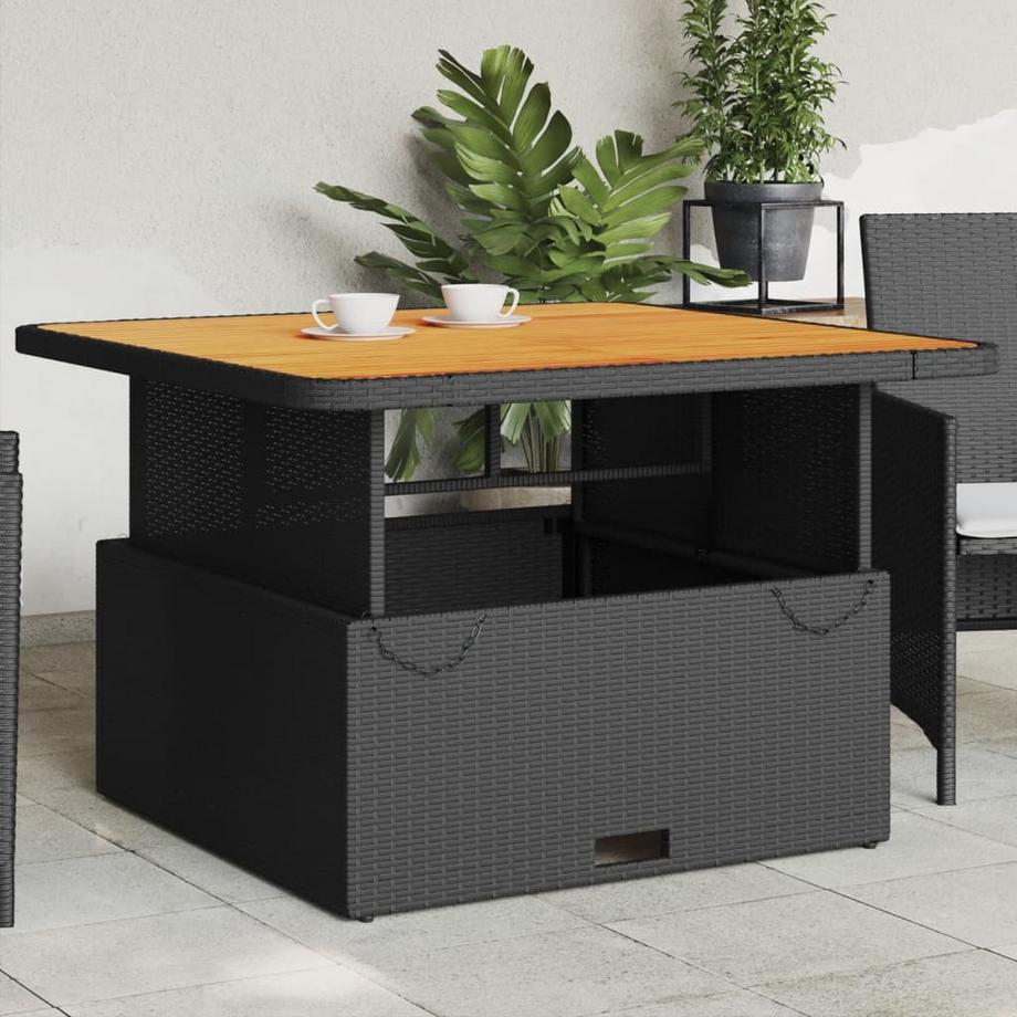 VidaXL Gartentisch poly-rattan  