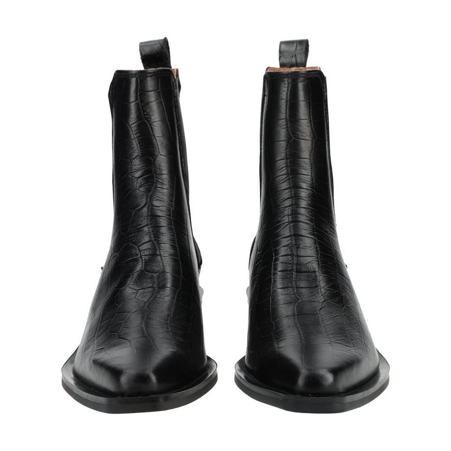 Pavement Bottines Chelsea à imprimé crocodile  