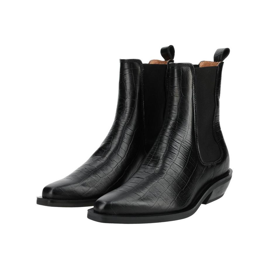 Pavement Bottines Chelsea à imprimé crocodile  