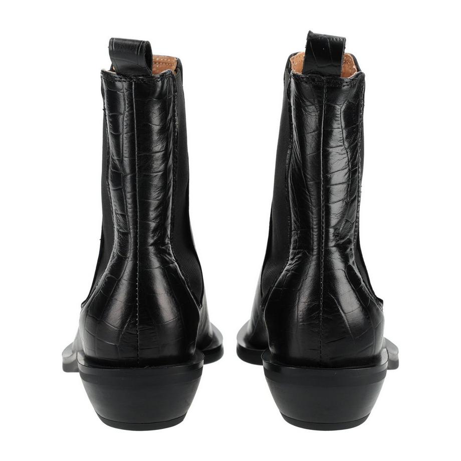Pavement Bottines Chelsea à imprimé crocodile  