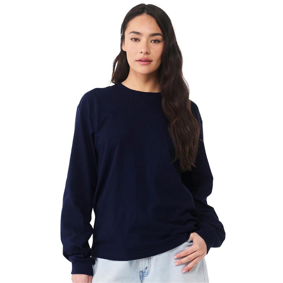 Bella + Canvas T-shirt Pesante Ampia Maniche Lunghe  