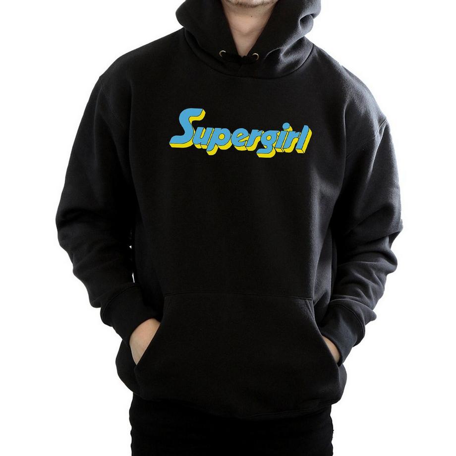 DC COMICS Sweat à capuche logo Supergirl  