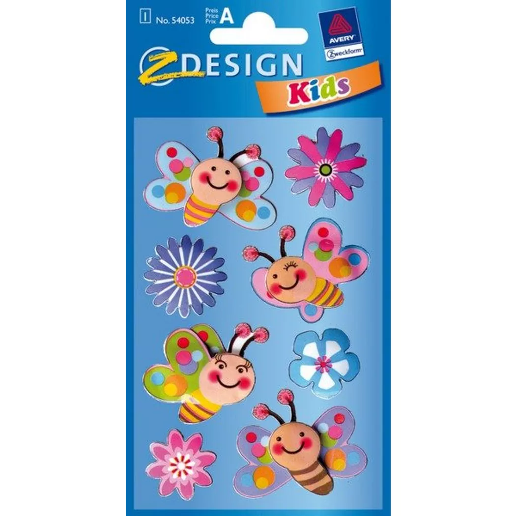 Z-DESIGN -  Sticker Kids 3D 54053 Bienen, Bienen