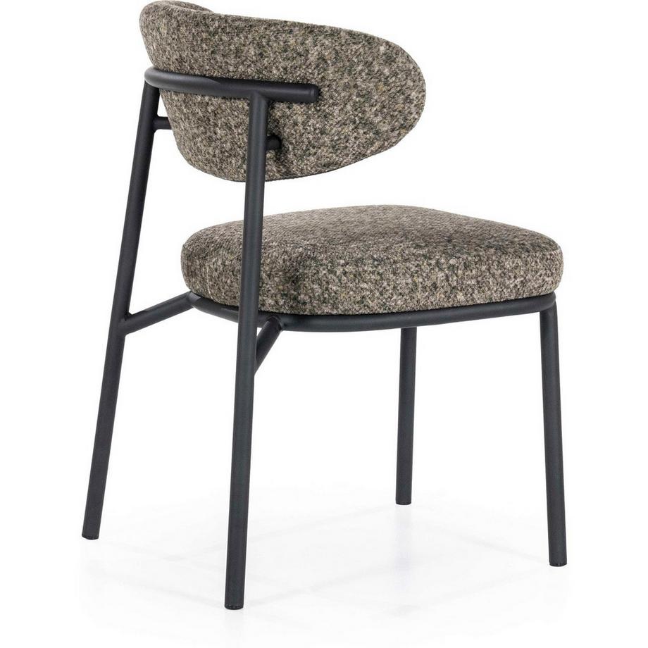 mutoni Sedia da pranzo Jari verde  