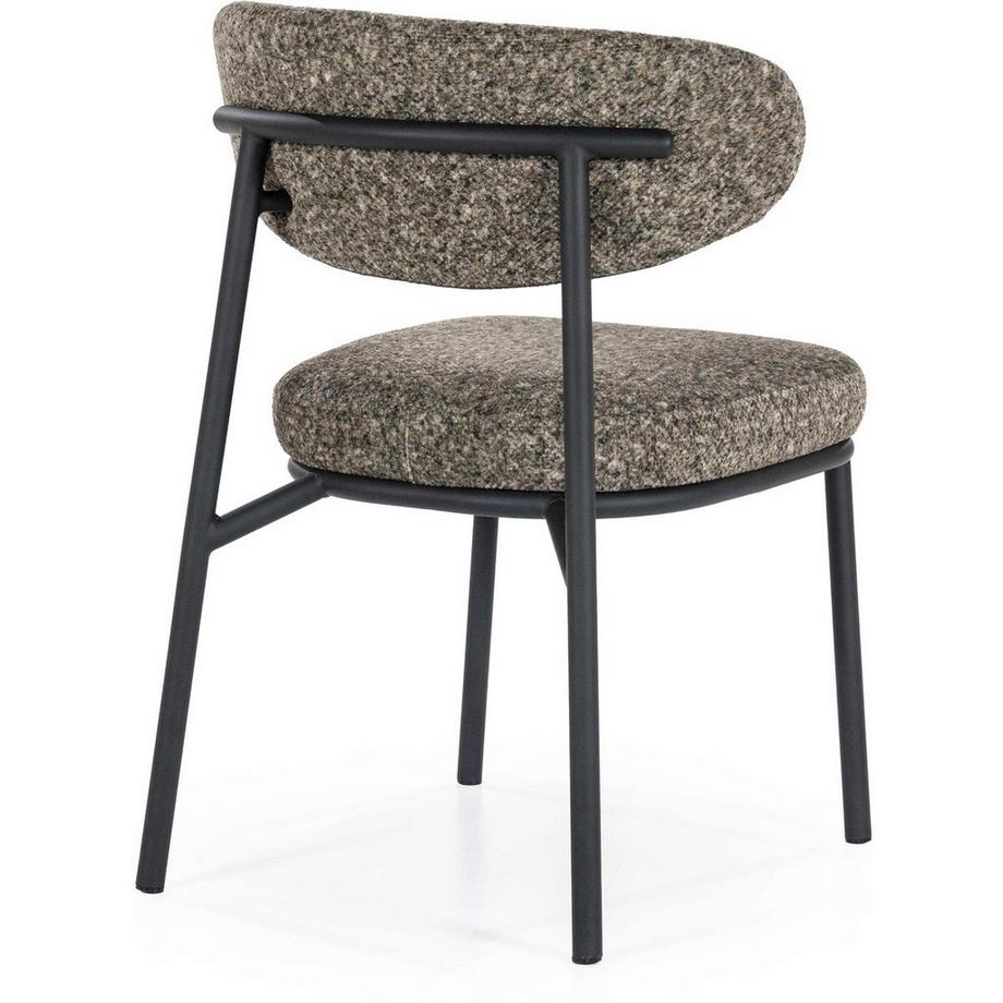 mutoni Sedia da pranzo Jari verde  