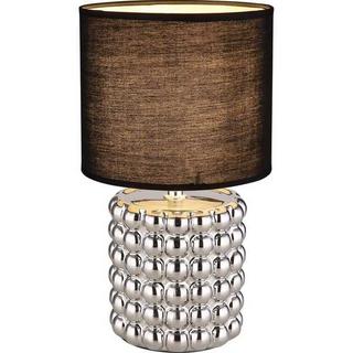 mutoni Tischleuchte Valentino Keramik verchromt 1xE14  