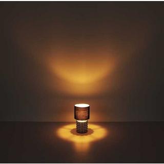 mutoni Tischleuchte Valentino Keramik verchromt 1xE14  