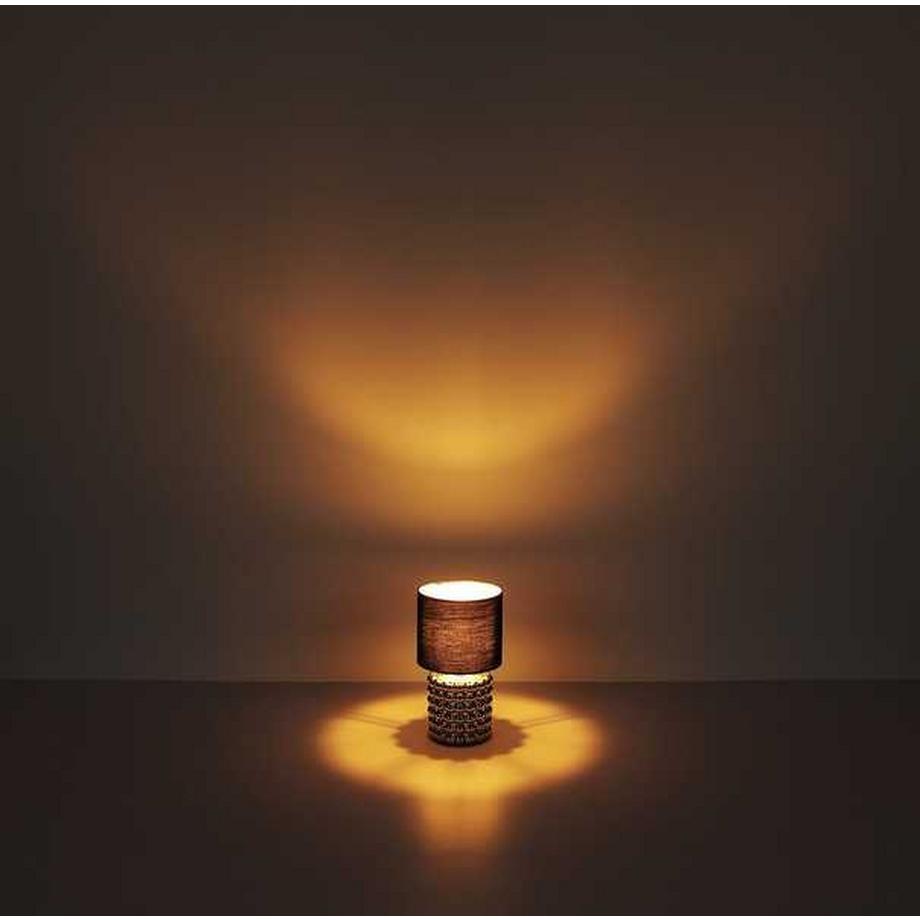 mutoni Lampe à poser Valentino céramique chromée 1xE14  