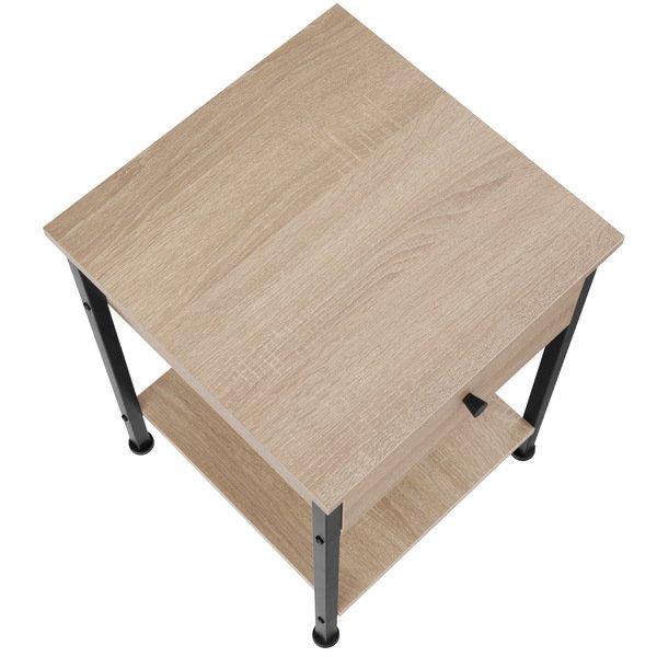 Tectake Table de chevet Bradford  