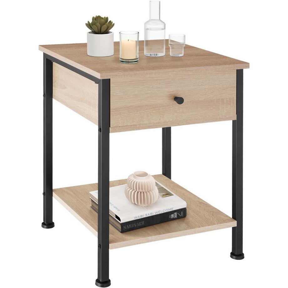 Tectake Nachttisch Bradford  