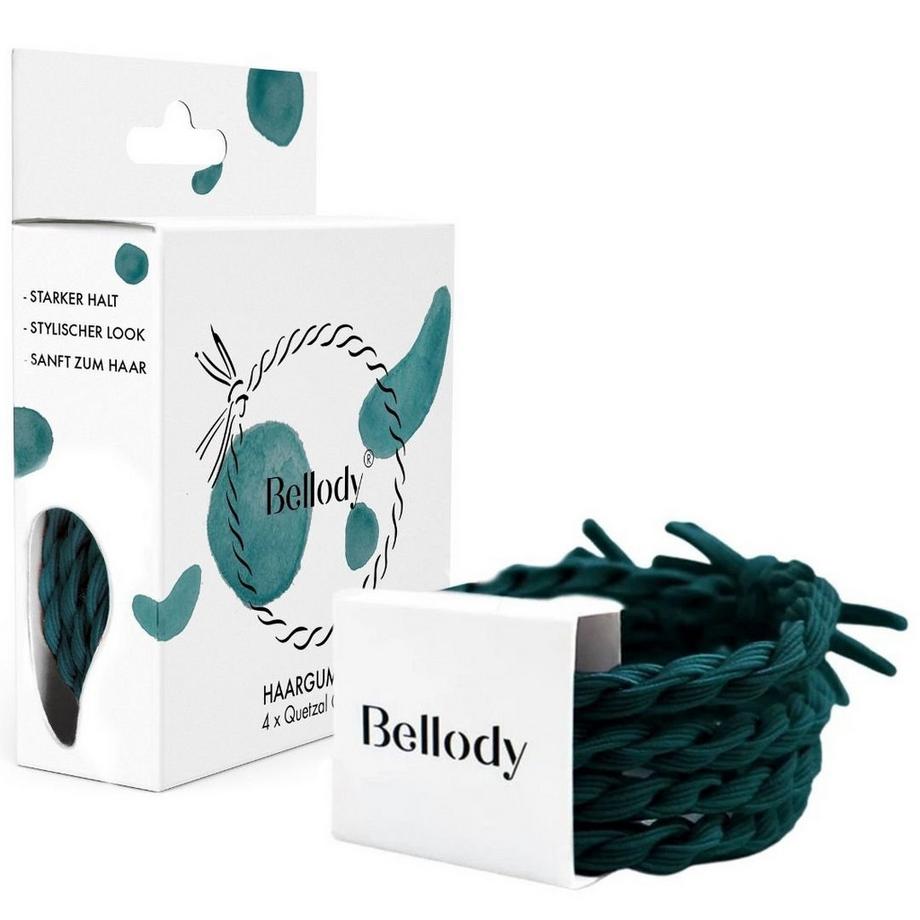 Bellody  Geflochtene Haargummis 4er Set 