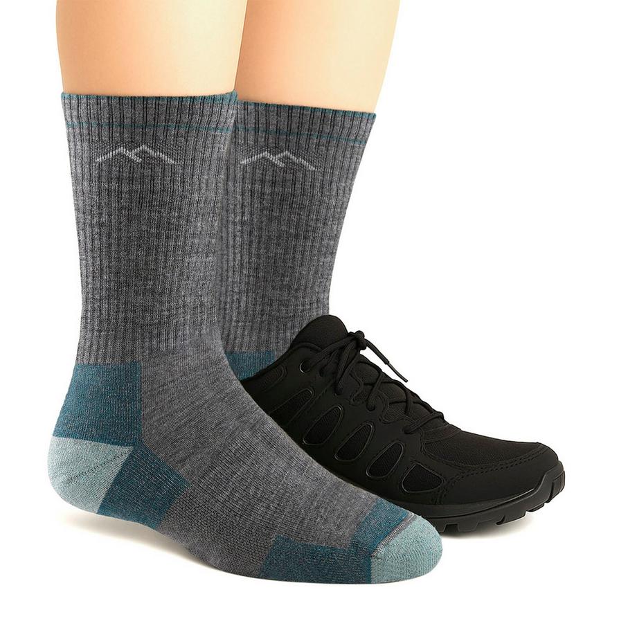 Darn Tough Vermont  Calze Donna Trekking in Lana Merino Senza Cuciture Peso Medio 