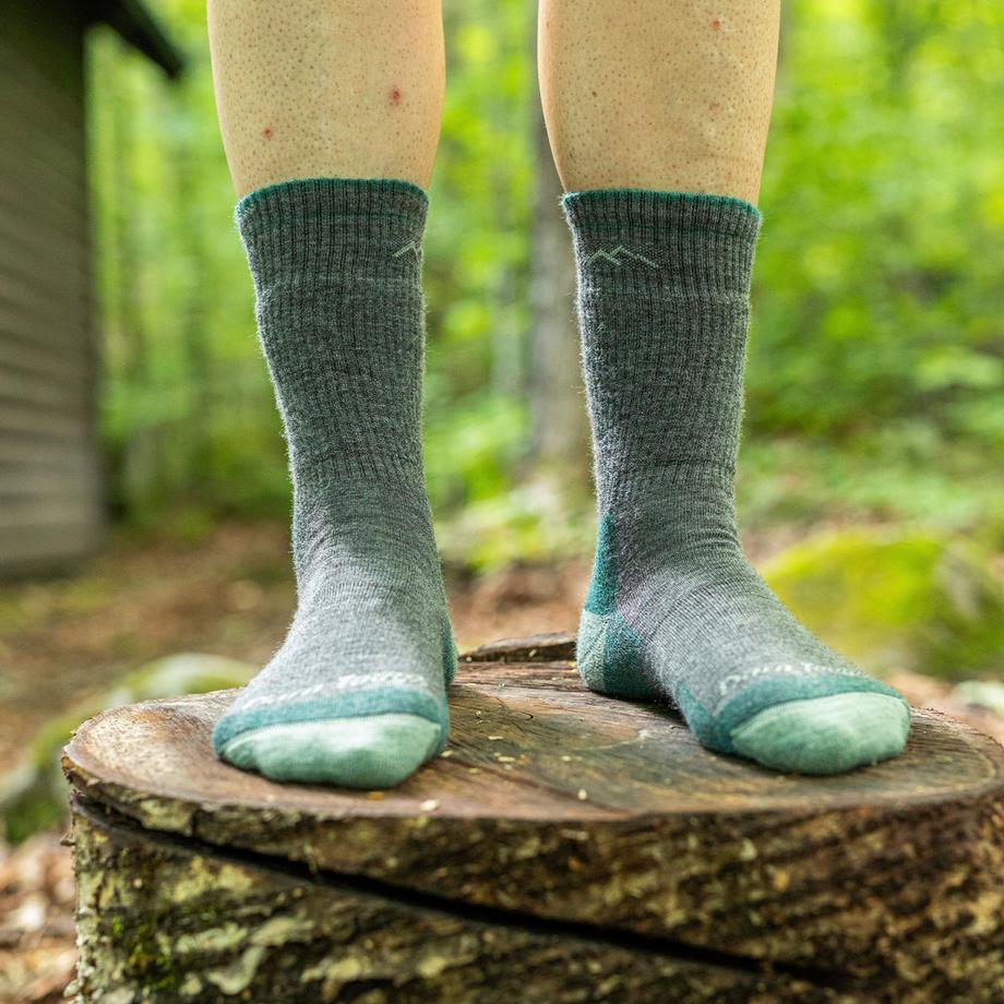 Darn Tough Vermont  Calze Donna Trekking in Lana Merino Senza Cuciture Peso Medio 