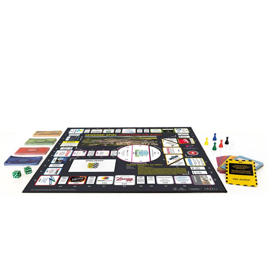 GEWERBE-SPIEL  Brettspiel AFFOLTERN a. A. ZH (Deutsch) 