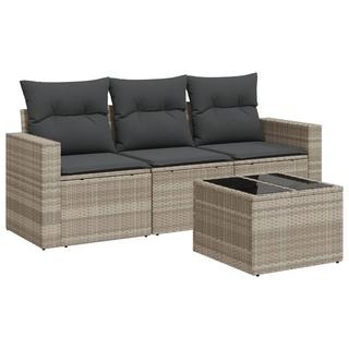 VidaXL Garten sofagarnitur poly-rattan  