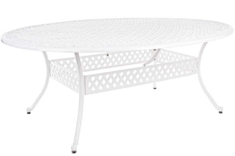 mutoni Table de jardin ovale Ivrea 200x152  