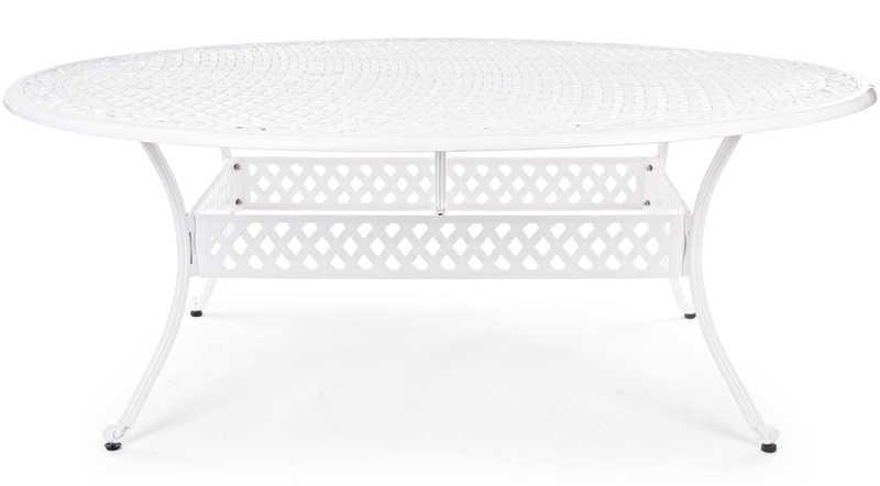 mutoni Table de jardin ovale Ivrea 200x152  