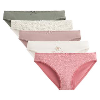 La Redoute Collections  Lot de 5 slips en coton extensible 