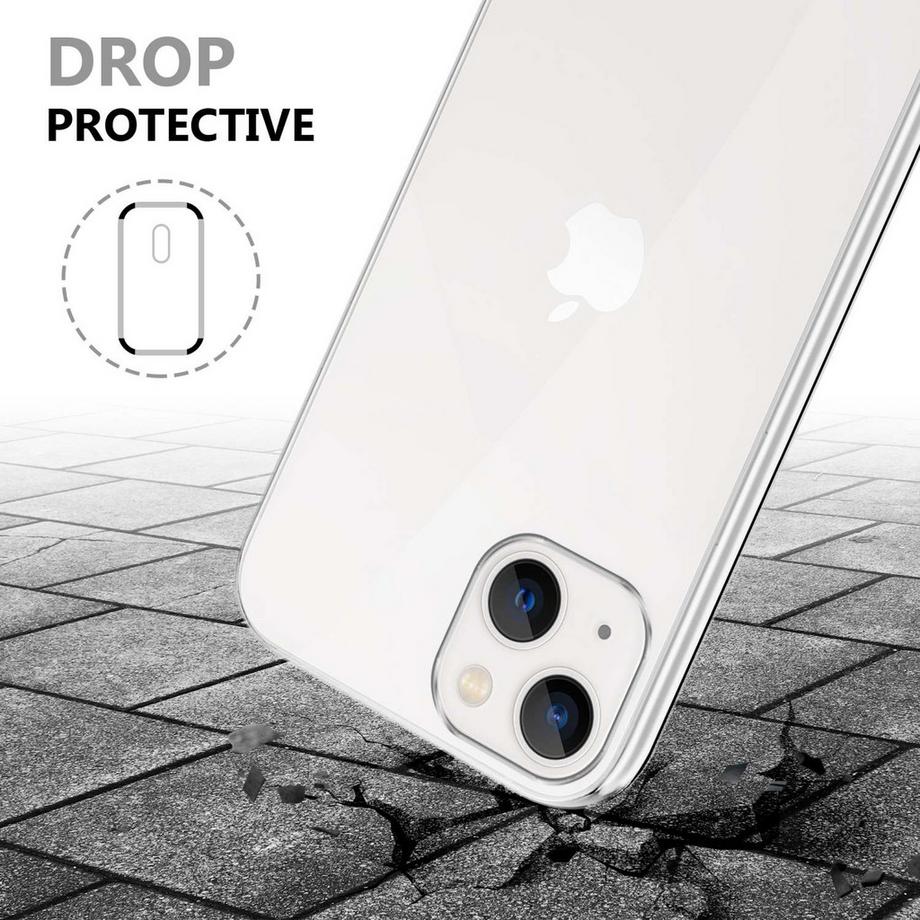 Cadorabo  Housse compatible avec Apple iPhone 14 - 360° Full Body Coque de protection - Protection frontale et dorsale, protection intégrale avec protection d'écran 