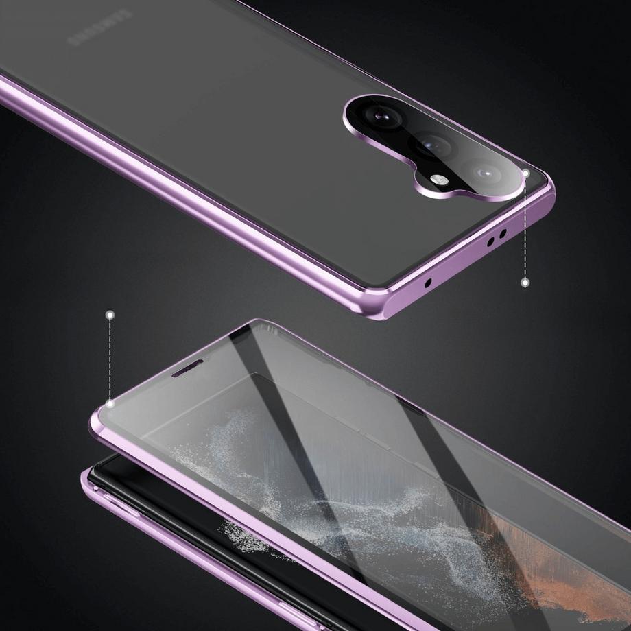 Cover-Discount  Galaxy S25 - Coque de protection premium magnétique 360° avec vitre protective 